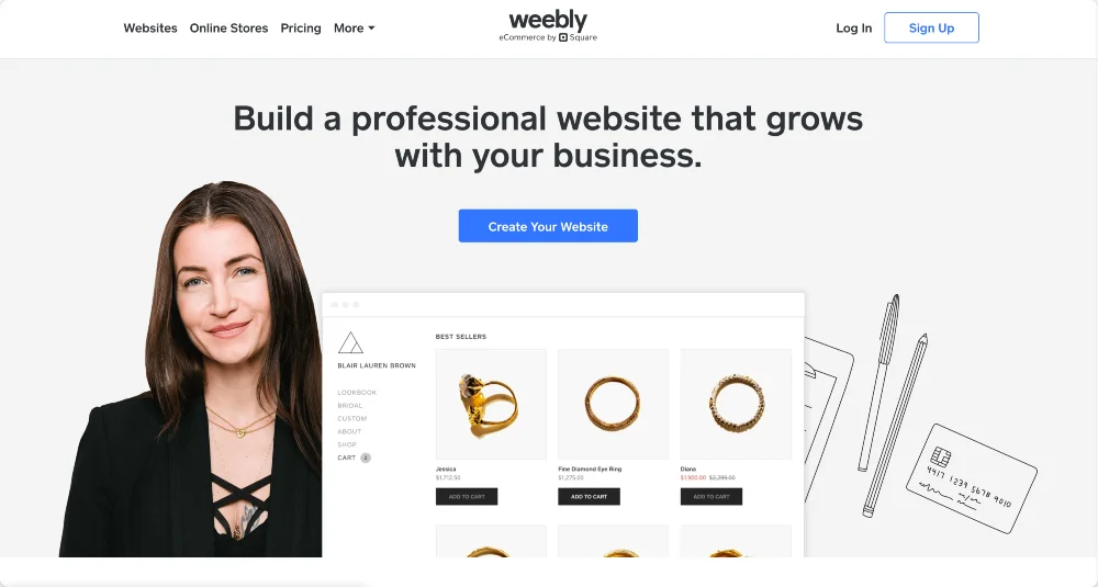 weebly uma alternativa shopify