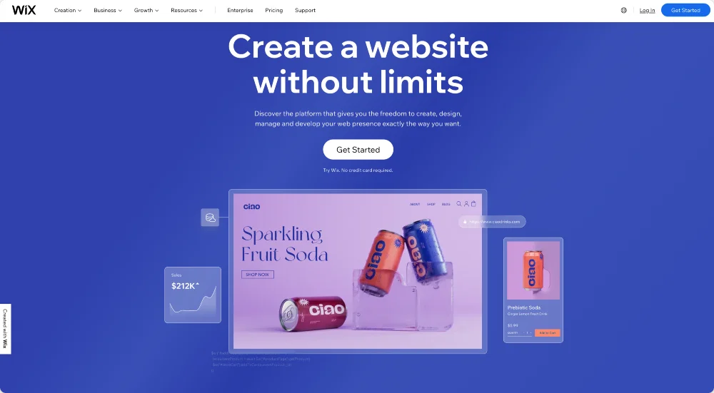 wix uma alternativa shopify