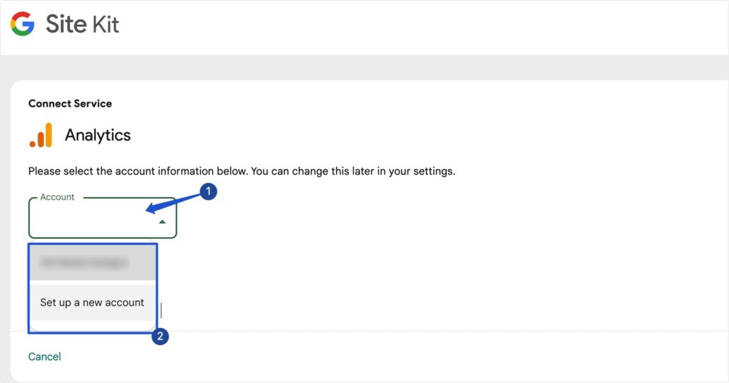 新しい Google アナリティクス プロパティを作成する