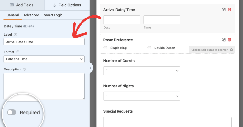 wpforms の編集フィールド - IsItWP - Free WordPress Theme Detector edit field in wpforms