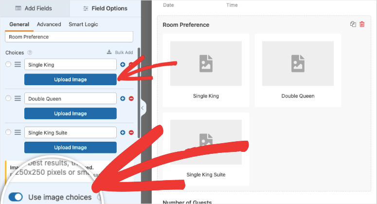 フォームに画像を使用する - IsItWP - 無料の WordPress テーマ検出器 use images in form