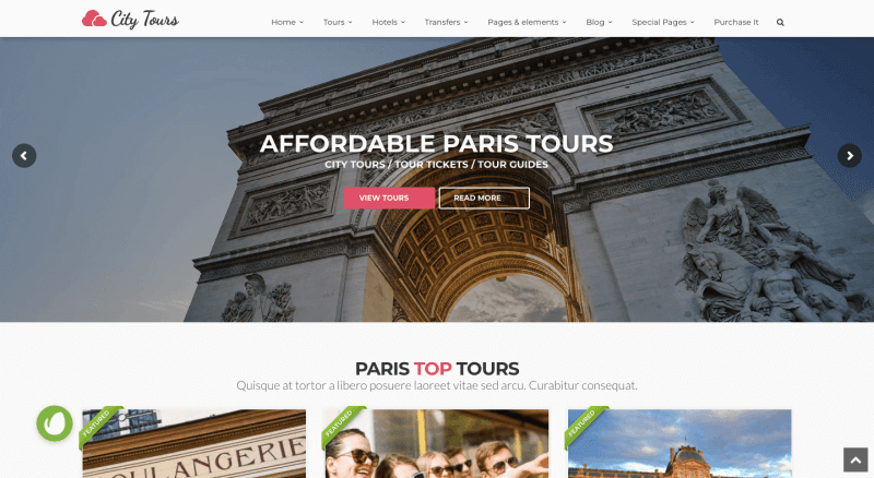 citytours-旅游-酒店主题