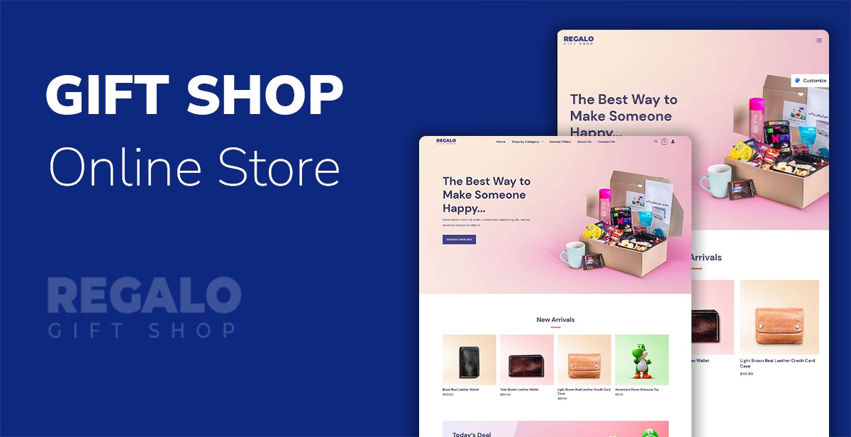 Astra WooCommerce 테마 선물 가게
