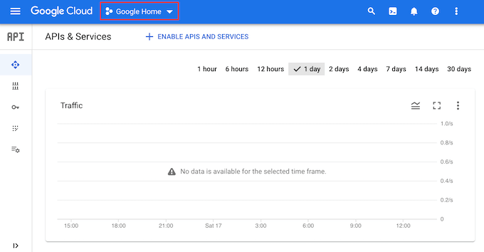 구글 클라우드 콘솔 The Google Cloud Console