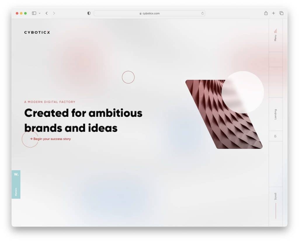 site web cyboticx node js