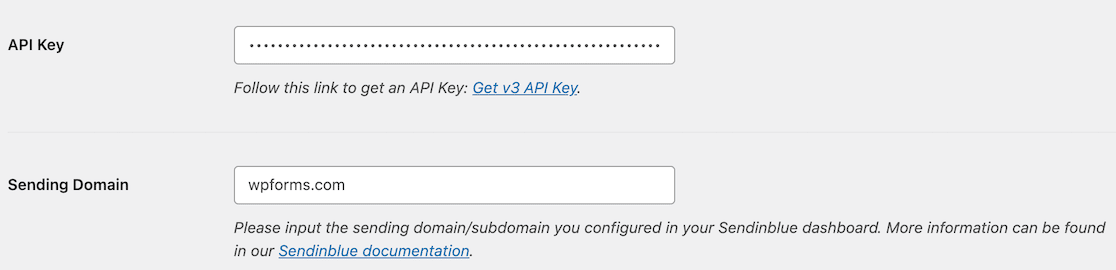 Adding an API key and domain for your backup mailer in WP Mail SMTP