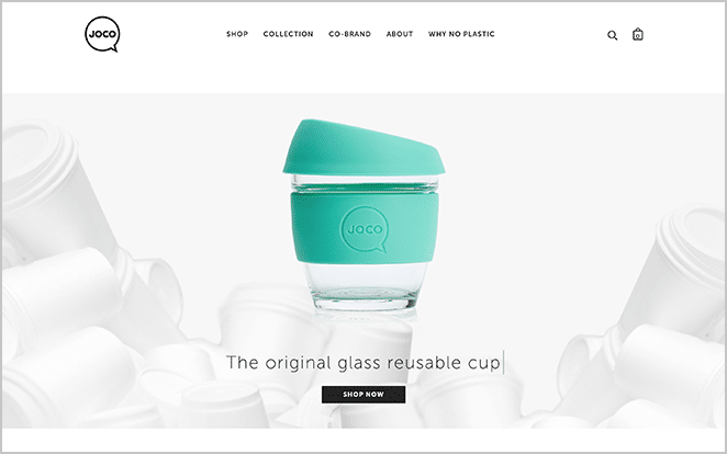 Joco Cups Company E-Commerce-WordPress-Website