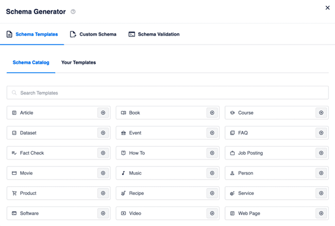 WordPress için AIOSEO Özel Şema Oluşturucu AIOSEO Custom Schema Generator for WordPress