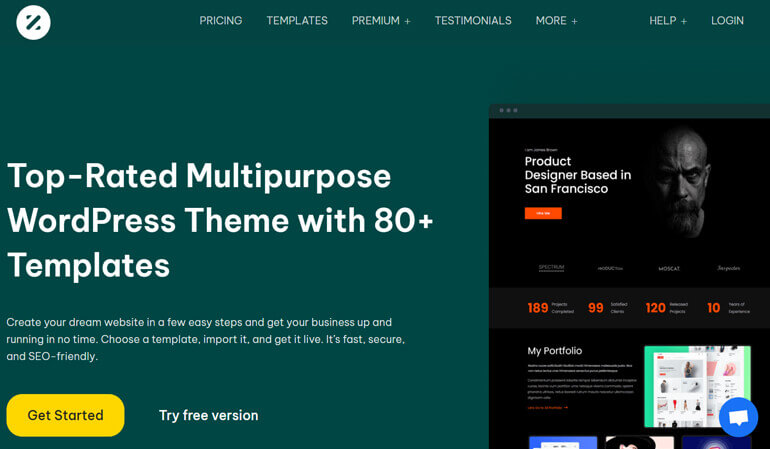 ธีม Zakra WordPress