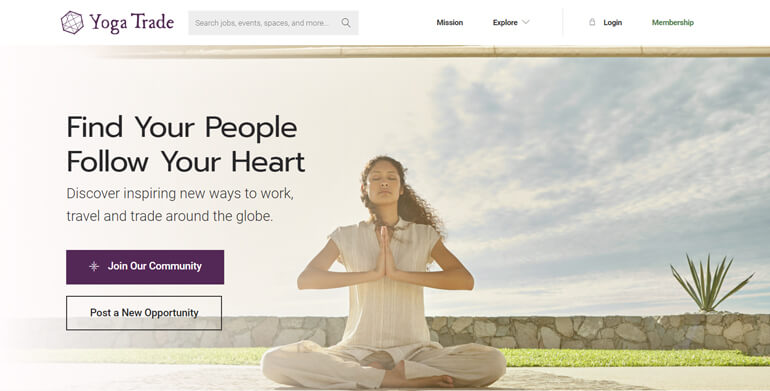 Yoga Trade หนึ่งในเว็บไซต์โยคะที่ดีที่สุด