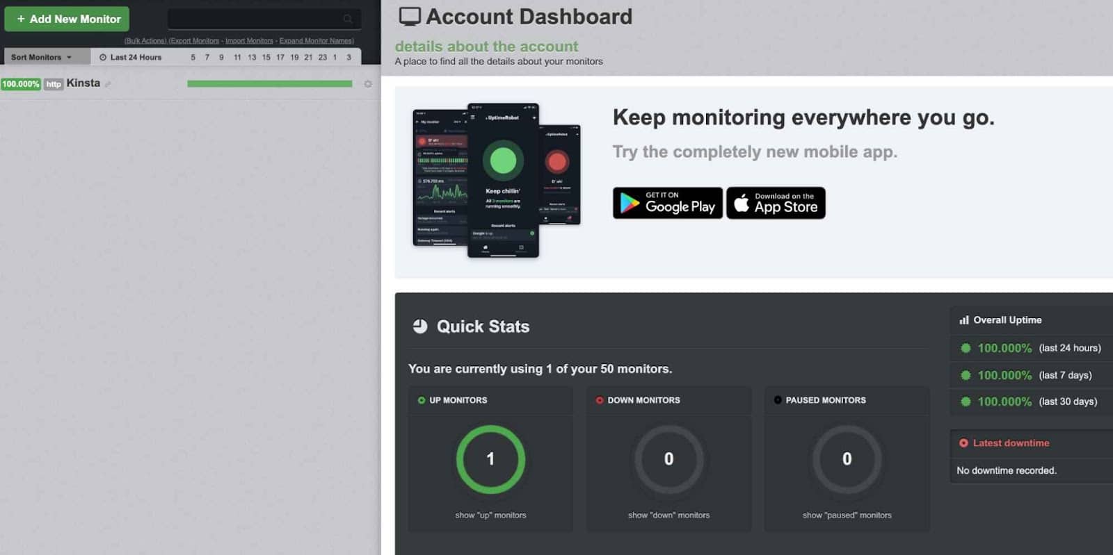 UpTime Robot-Website