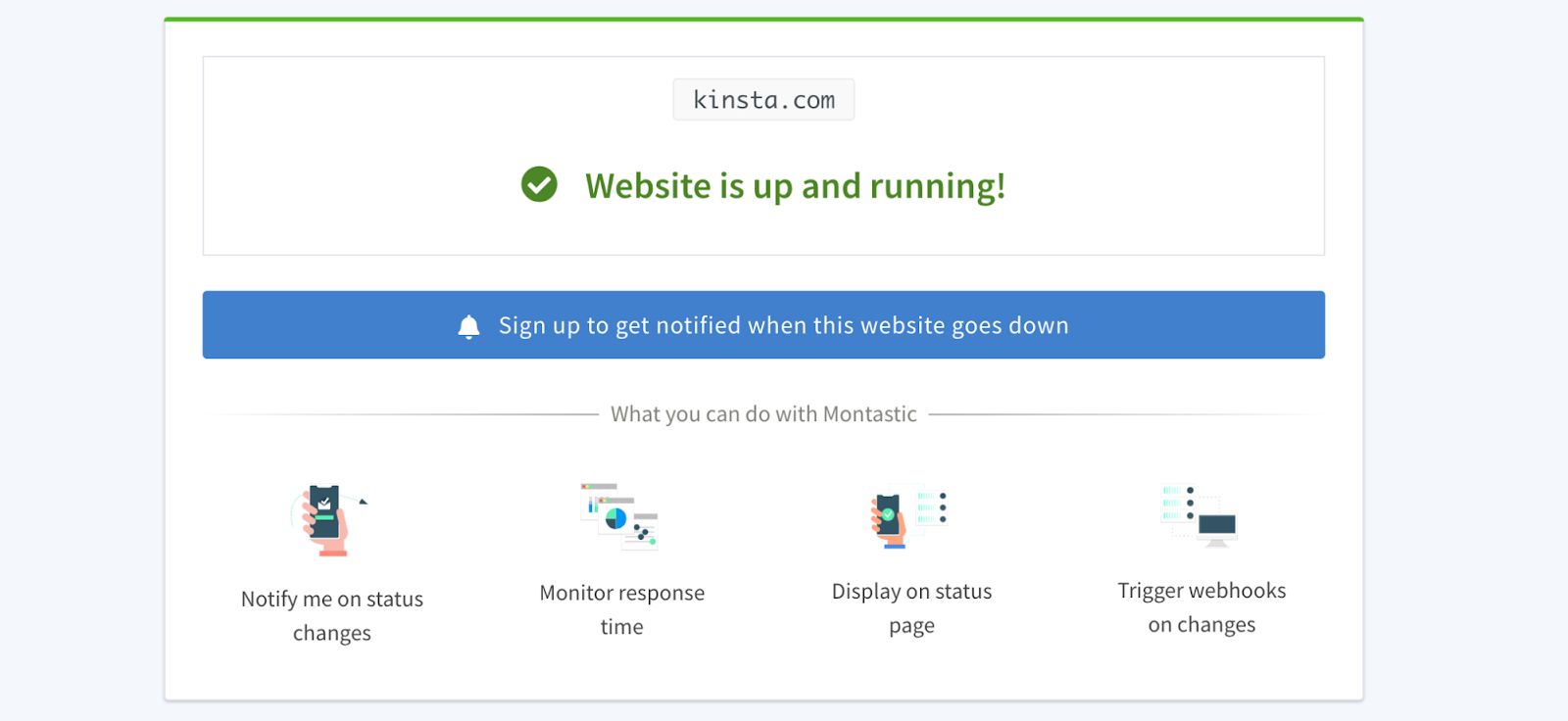 Montastic-Website