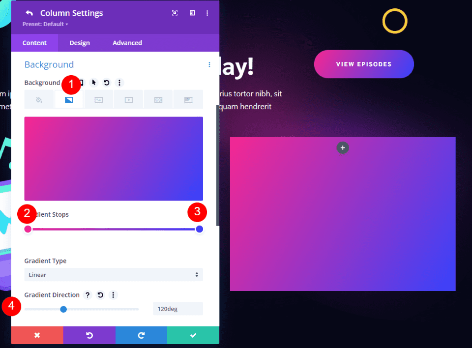 Пример второй контактной формы нижнего колонтитула Divi