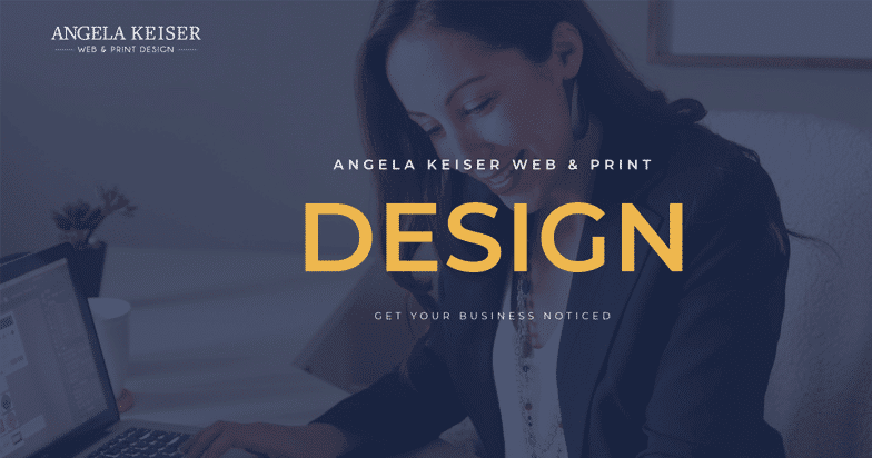 Screenshot dal sito Web di Angela Keizer Design