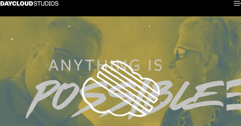 Screenshot dal sito web di DayCloud Studios