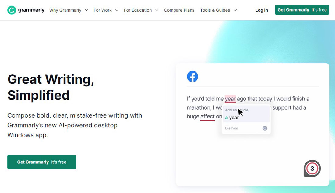 Grammarly - ผู้ช่วยเขียนที่ดีที่สุด