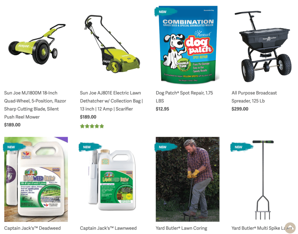 Achetez en ligne des produits d'aménagement paysager et de jardinage