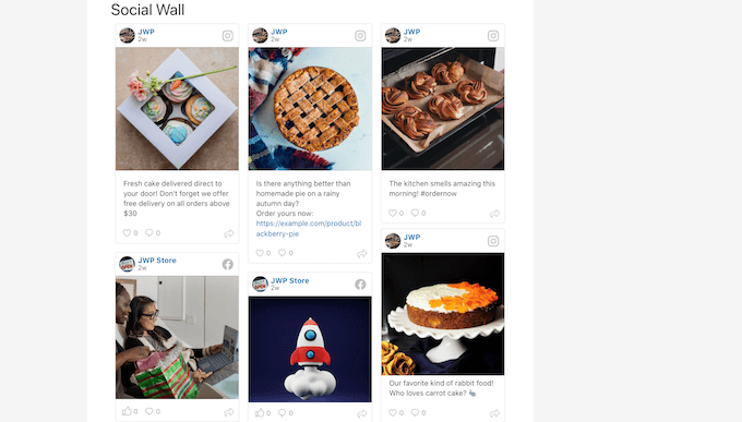 Facebook 및 Instagram을 사용하여 소셜 미디어 담벼락 만들기 Creating a social media wall using Facebook and Instagram