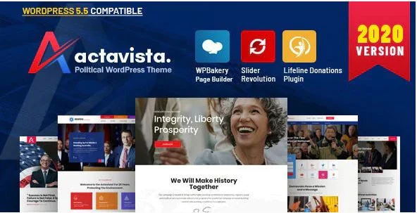 Actavista- temas políticos WordPress