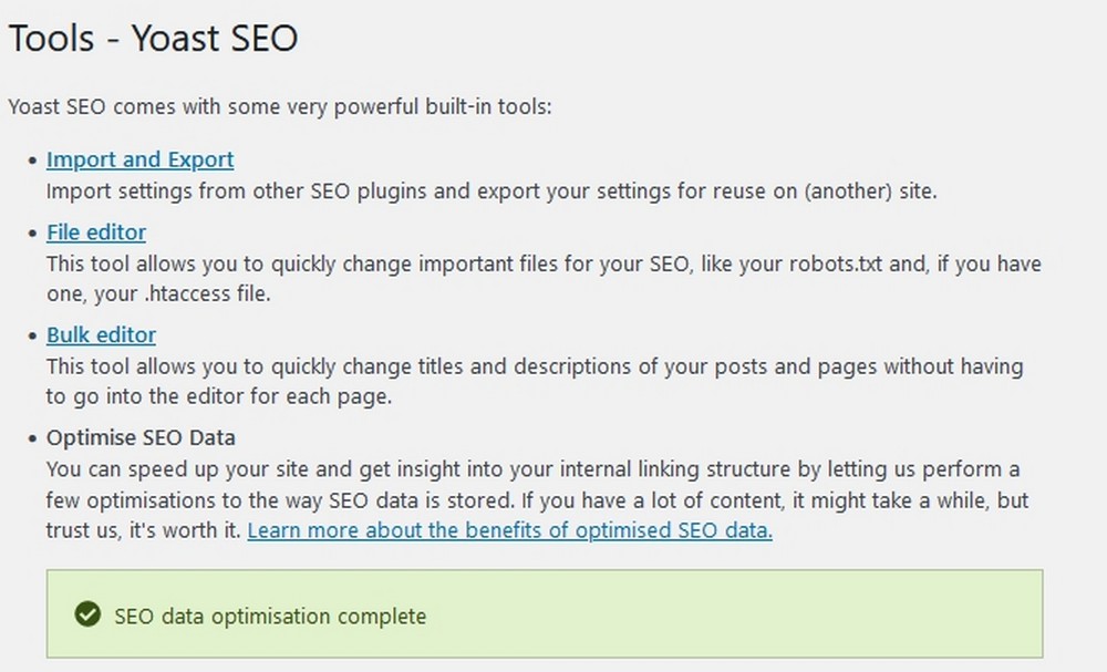 Alat SEO Yoast
