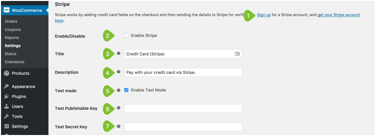 Panduan Lengkap untuk Menyiapkan Gateway Pembayaran WooCommerce Stripe 9 WooCommerce Stripe Payment gateway configuration