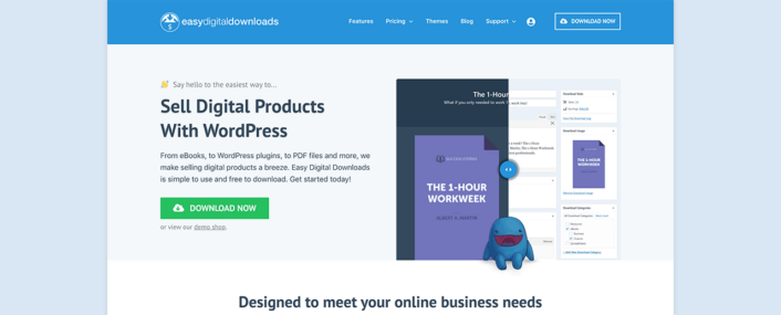 Easy Digital Downloads este unul dintre cele mai bune pluginuri pentru facturi WordPress