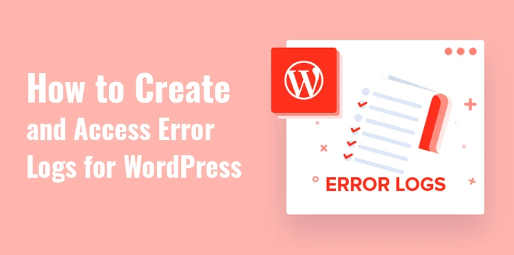 logs de erro para WordPress