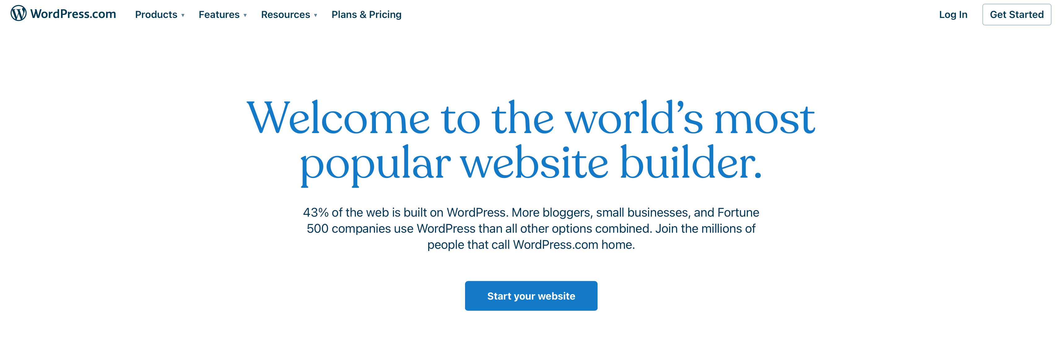 WordPress.com blog platformu