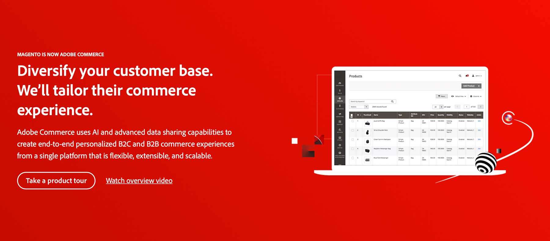 Platforma handlu elektronicznego Adobe Commerce