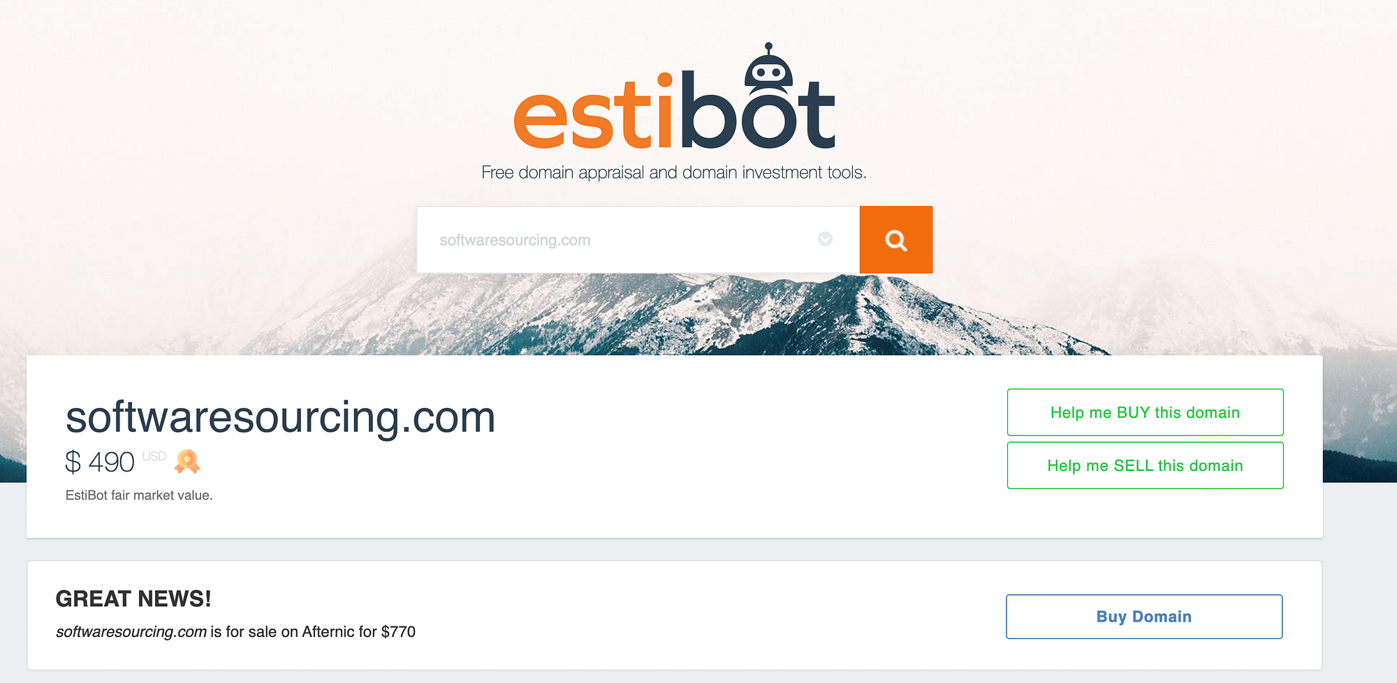 使用 estibot 进行域名停放