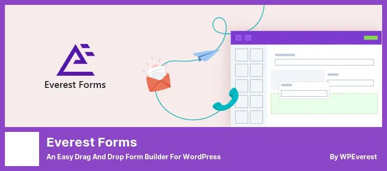 Everest Forms Plugin - WordPress 用の簡単なドラッグ アンド ドロップ フォーム ビルダー