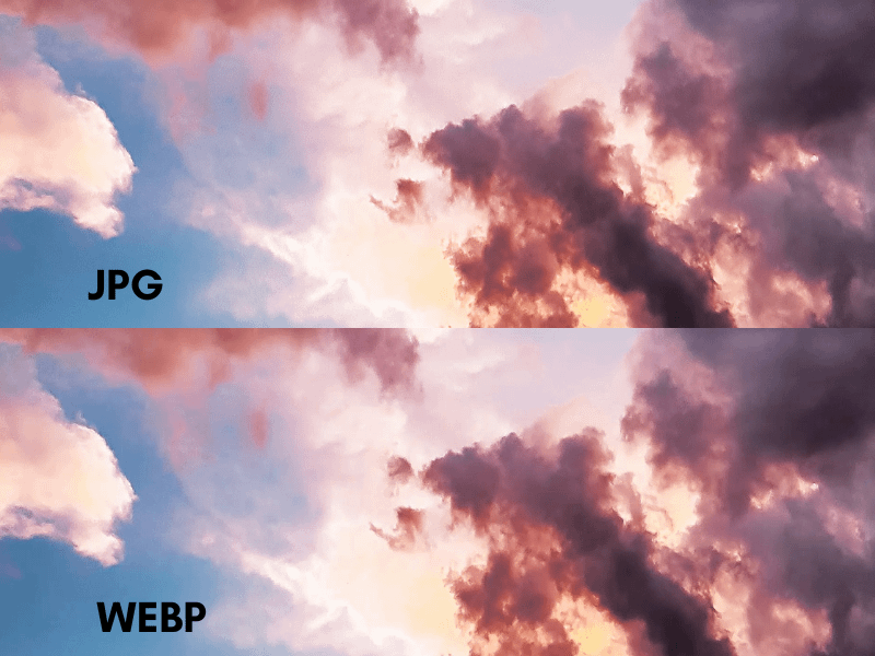 JPG กับ WebP