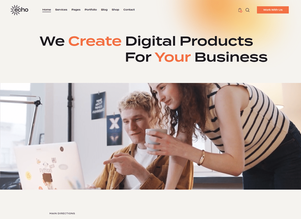 Eco | Marketing digital și agenție de creație WordPress Tema