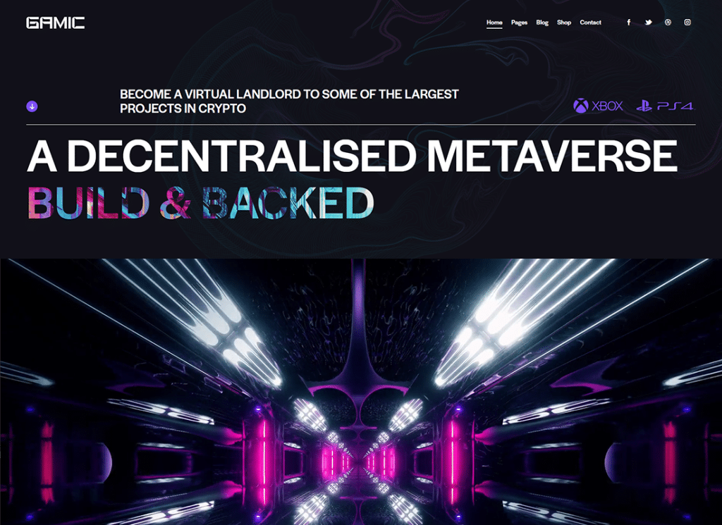 oyun | Metaverse Oyun ve Kripto WordPress Teması