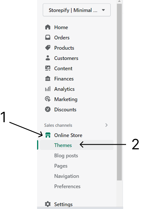 Cara Mengubah Tema Shopify tanpa Kehilangan Konten Anda 84 navigate to theme