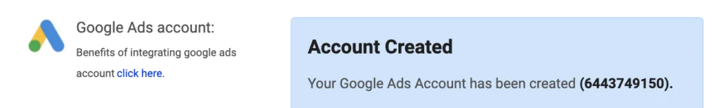 conversios - Verknüpfung von Google-Anzeigen