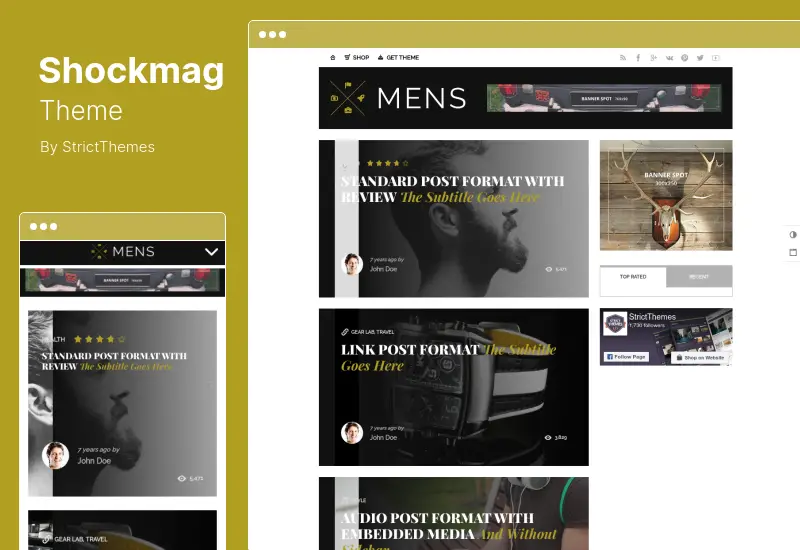 Tema Shockmag - Tema WordPress pentru revistă optimizată pentru anunțuri cu sistem de publicitate puternic