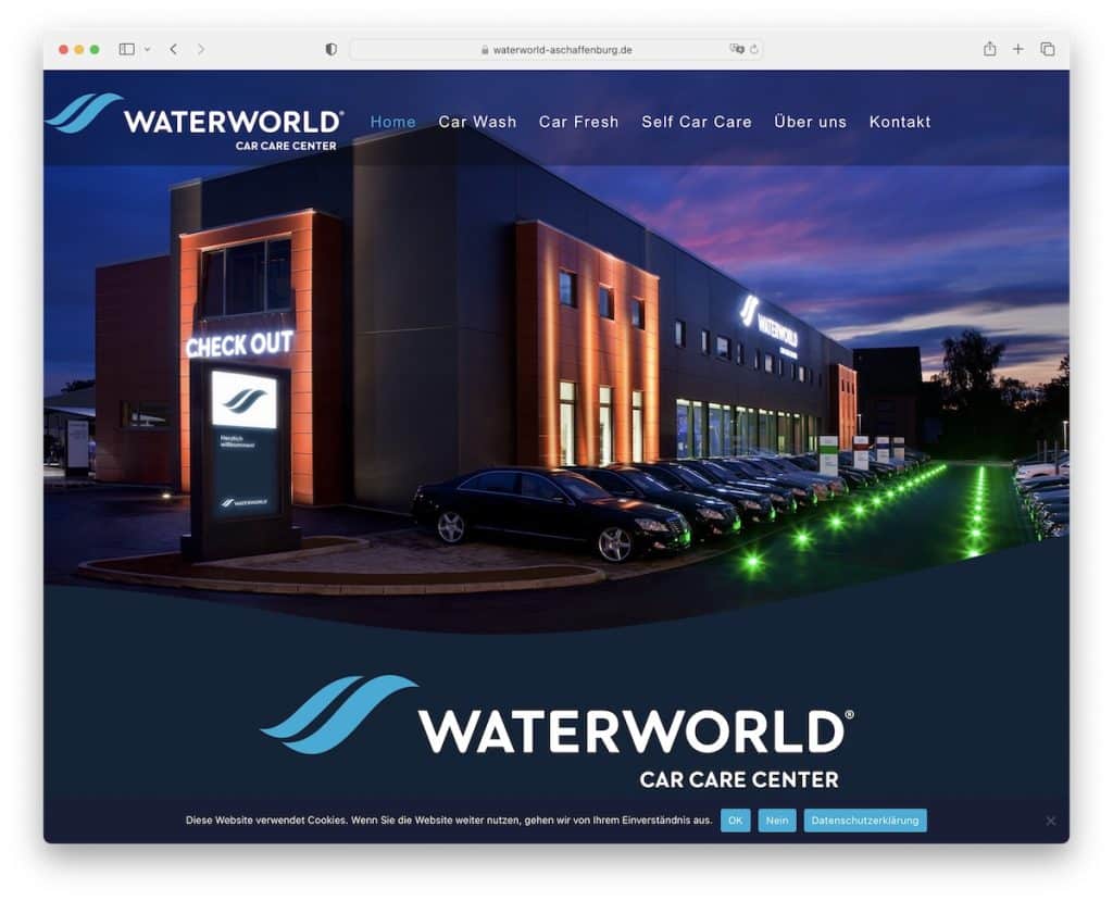 design web waterworld