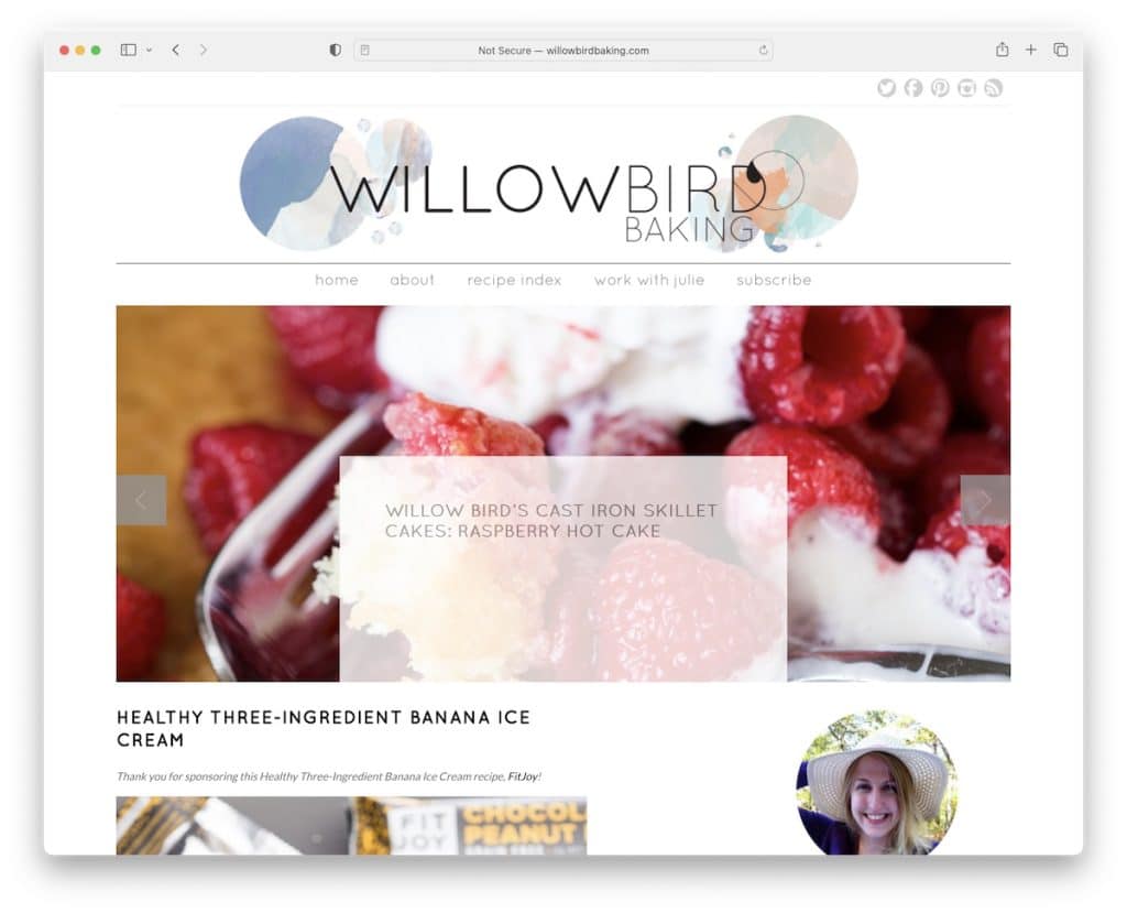 blog z przepisami na pieczenie ptaków wierzbowych