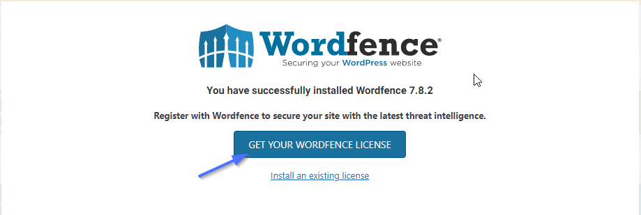 Wordfence lisansınızı alın