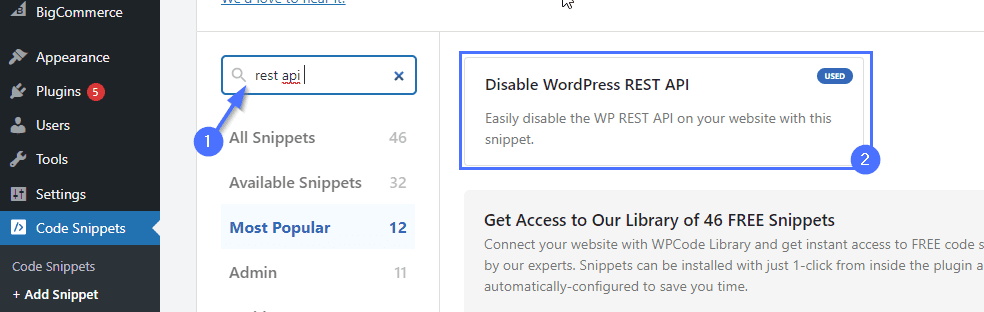DDos saldırılarını önlemek için WordPress REST API'sini devre dışı bırakın