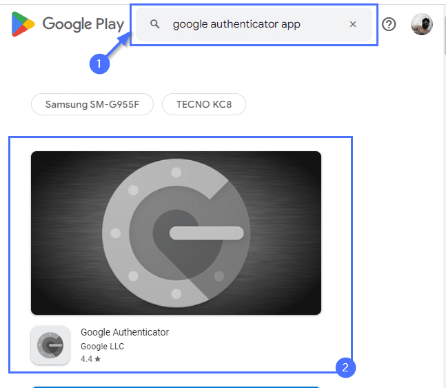 Google kimlik doğrulayıcı uygulaması