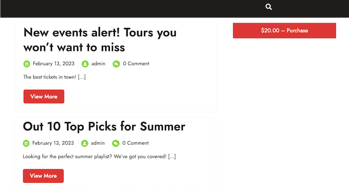 Adicionar um botão de compra de música ao seu site ou blog Adding a music purchase button to your website or blog