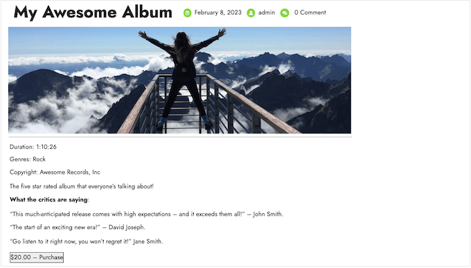 Como vender música online usando o WordPress How to sell music online using WordPress