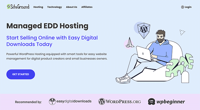 SiteGround Managed Hosting forEasy Digital Download (EDD) SiteGround Managed Hosting forEasy Digital Download (EDD)