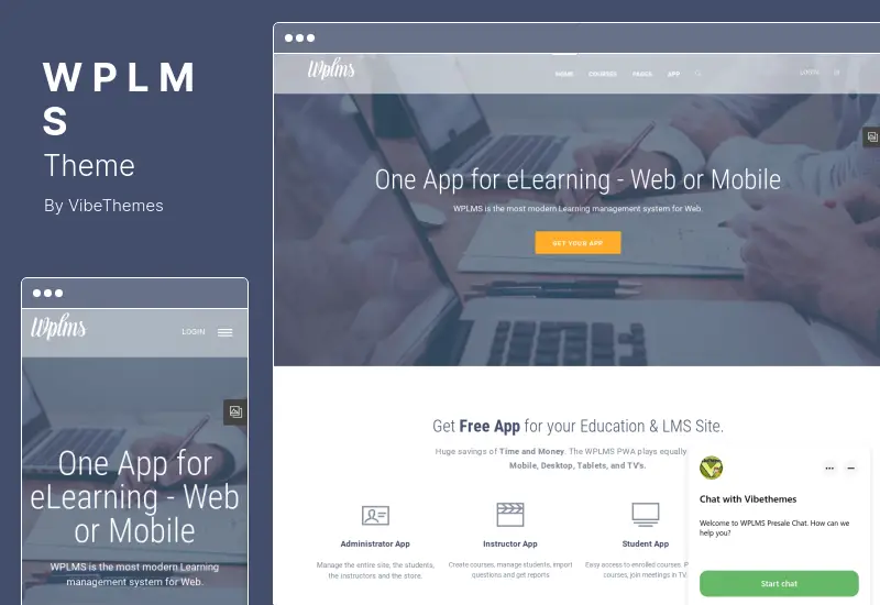 WPLMS Teması - WordPress Teması için Öğrenme Yönetim Sistemi
