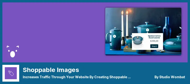 Shoppable Images Plugin - Erhöht den Traffic auf Ihrer Website durch die Erstellung von Shoppable Images