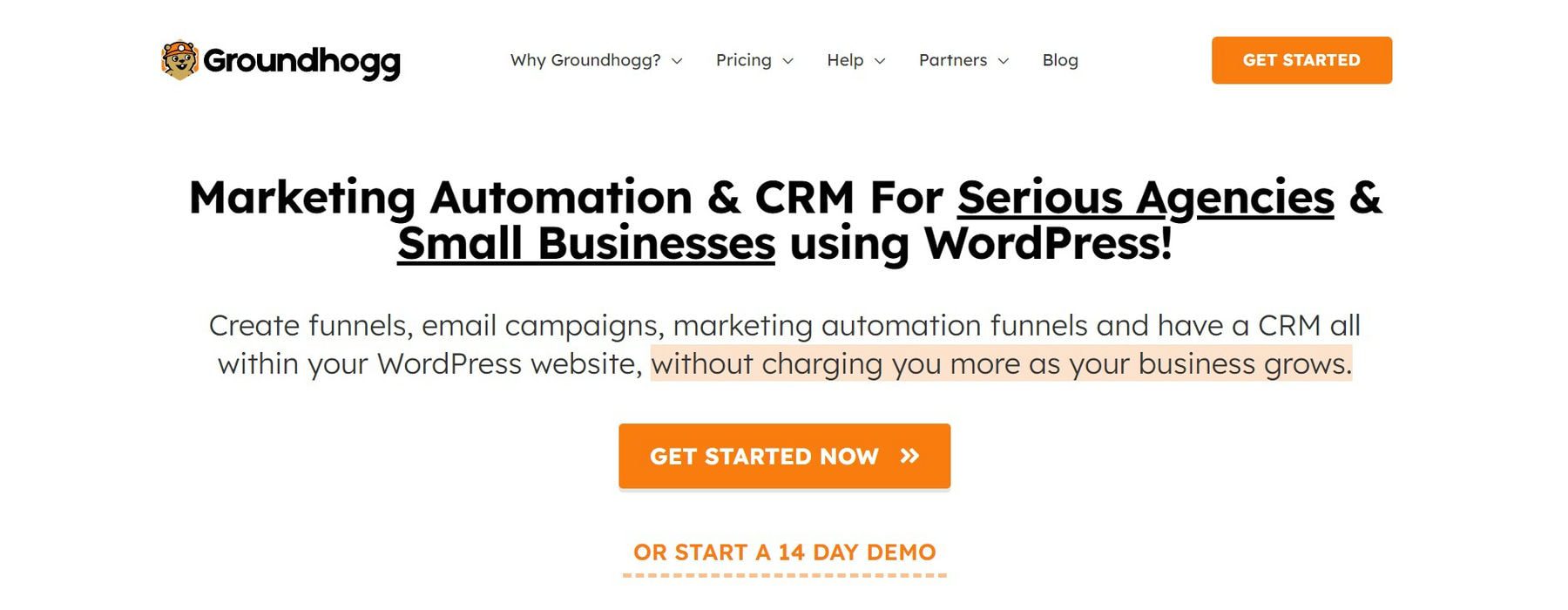 Groundhogg CRM 插件主頁 2023 年 2 月