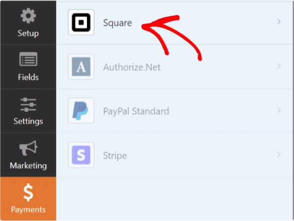 เปิดใช้งานการชำระเงินแบบ Square ด้วย WPForms