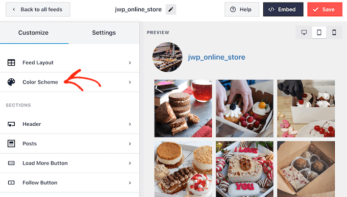 WordPress の Instagram フィードに別の配色を追加する Adding a different color scheme to an Instagram feed in WordPress
